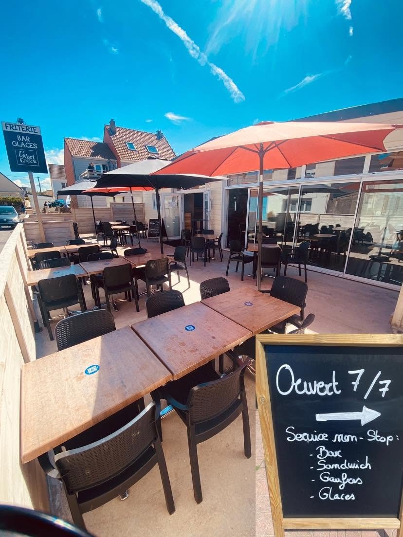 Terrasse vue extérieure